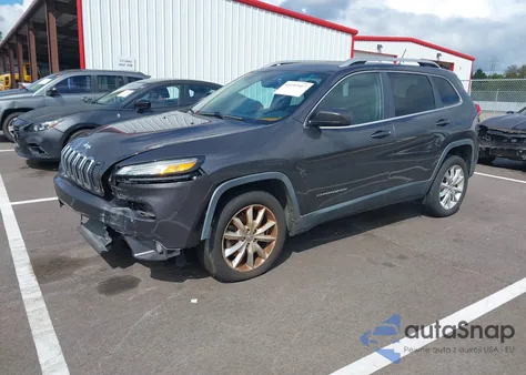 2016 Jeep Cherokee Limited z USA, uszkodzony, nr VIN 1C4PJLDB5GW249541